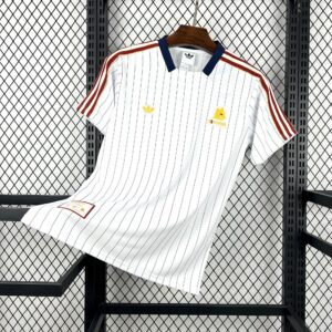 25-26 AS Roma Casual Retro Style Football White Shirt AAAAJersey