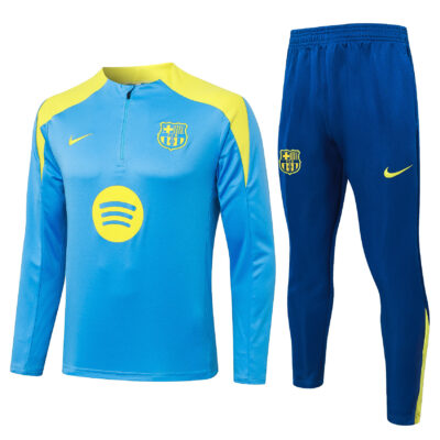 2025-26 Short-sleeved training suit FC Barcelona Blue