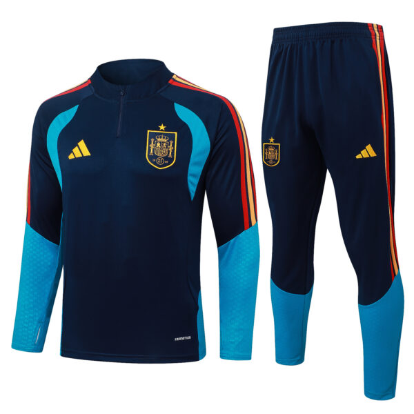 2026-27 Spain Half jacket Blue
