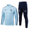 Man City Home Jersey 2025-2026 – Long Jacket Blue Custom Jersey