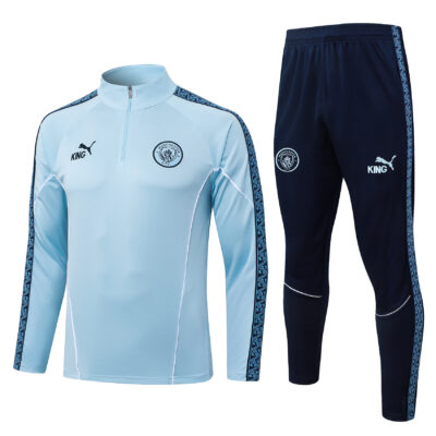 Man City Home Jersey 2025-2026 - Long Jacket Blue