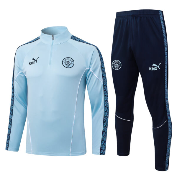 Man City Home Jersey 2025-2026 – Long Jacket Blue