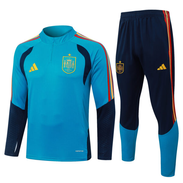 2026-27 Spain Half jacket Blue